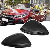 Vista 1 de Tapas para espejos retrovisores laterales de puerta, cubiertas de espejo exterior, tapas de espejo lateral compatibles con Chevrolet Cruze