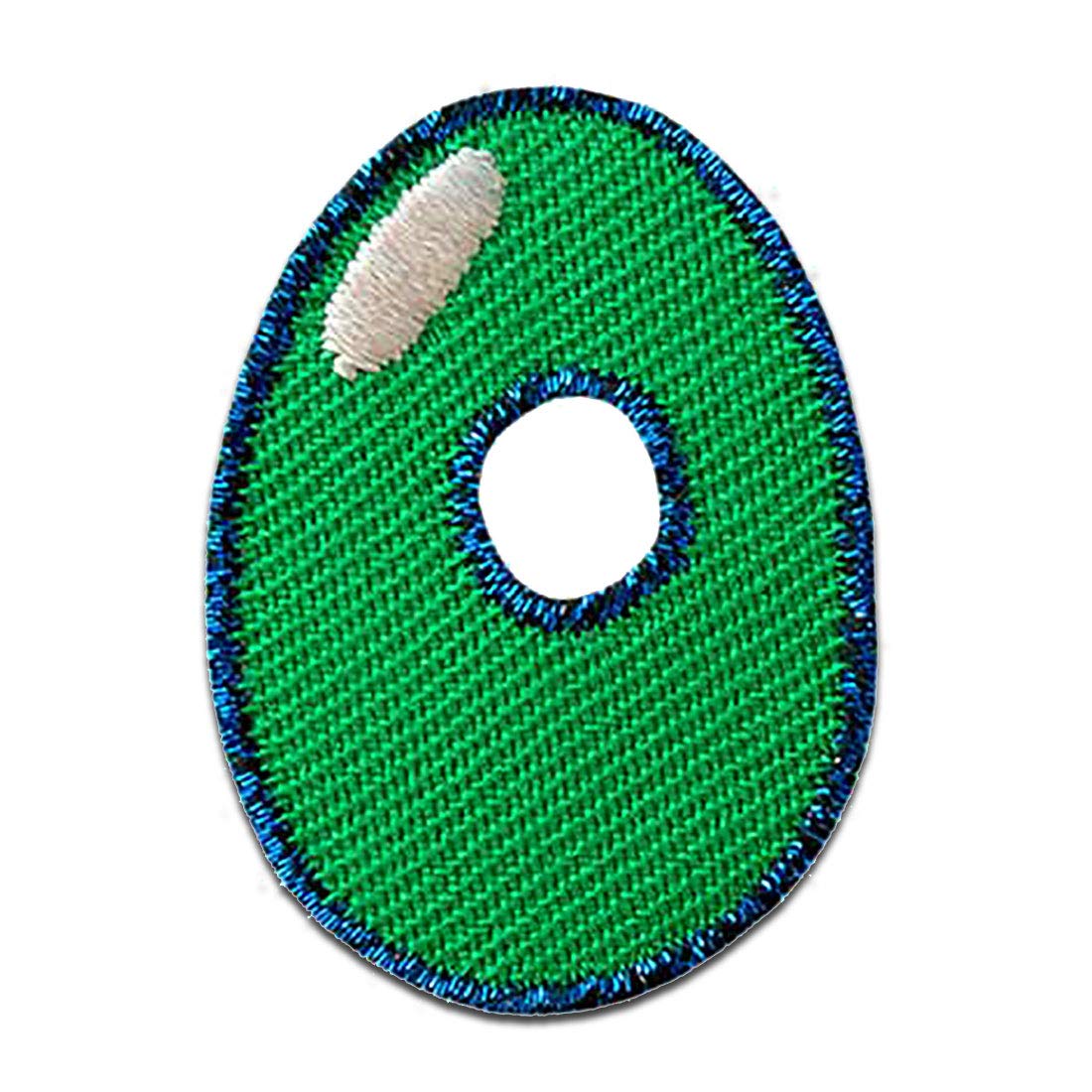 Toppa termoadesiva Toppa patch toppe patch om nr 9 diametro 8cm