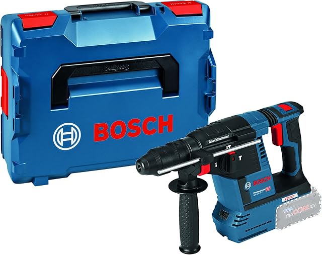 Bosch Professional GBH 18 V - 26 Cordless Rotary Hammer Drill (without Battery and Charger), L - Boxx