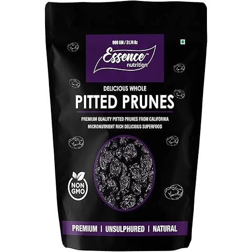 Essence Nutrition Unsweetened Pitted Prunes 500g
