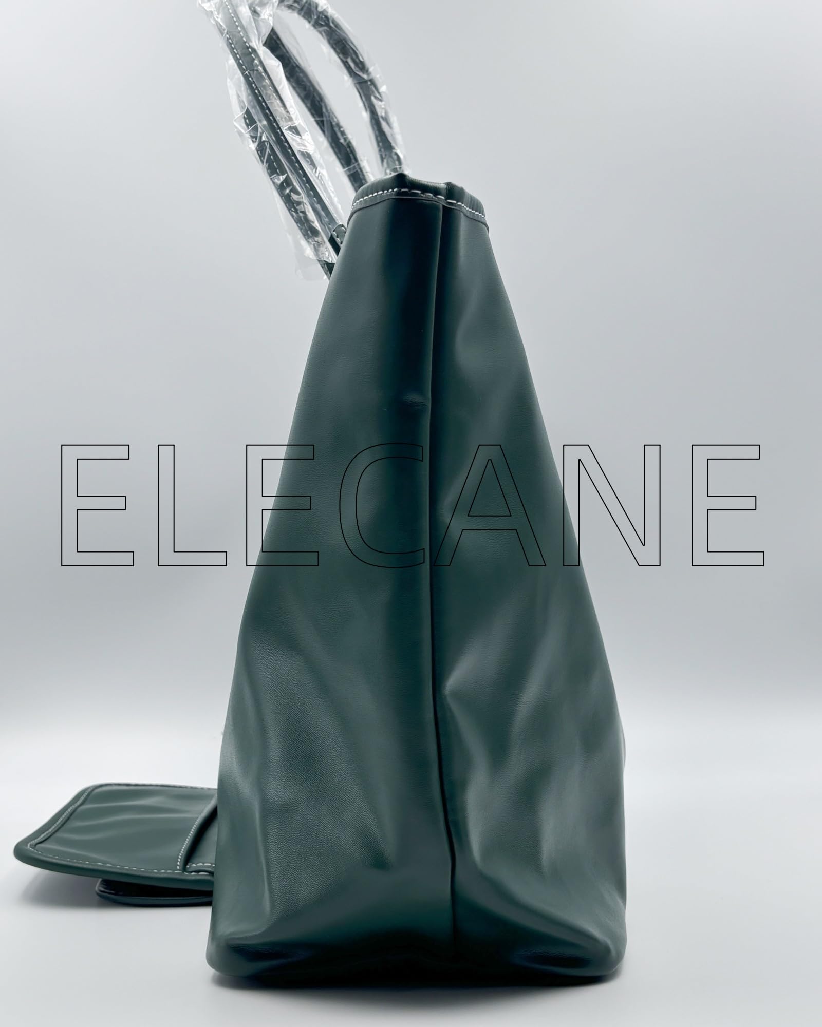 ELECANE Women's Tote Bag Large Tote Bag Carry All Bag Top Handle Hobo Handbag — view 2