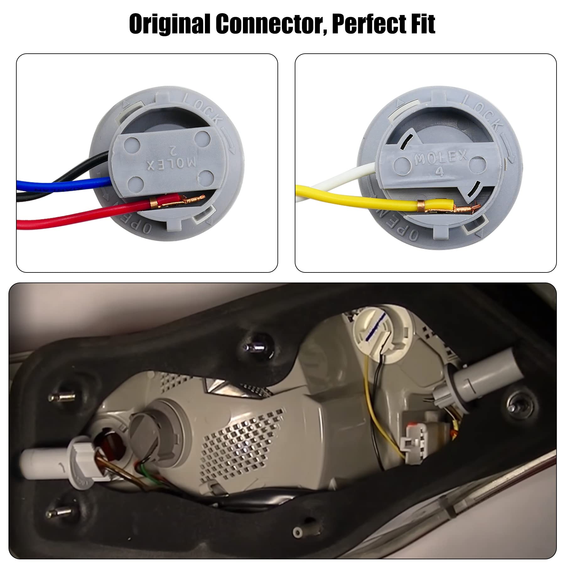 テールライトランプ配線ハーネスRepl.#92450-3Q000ソケット