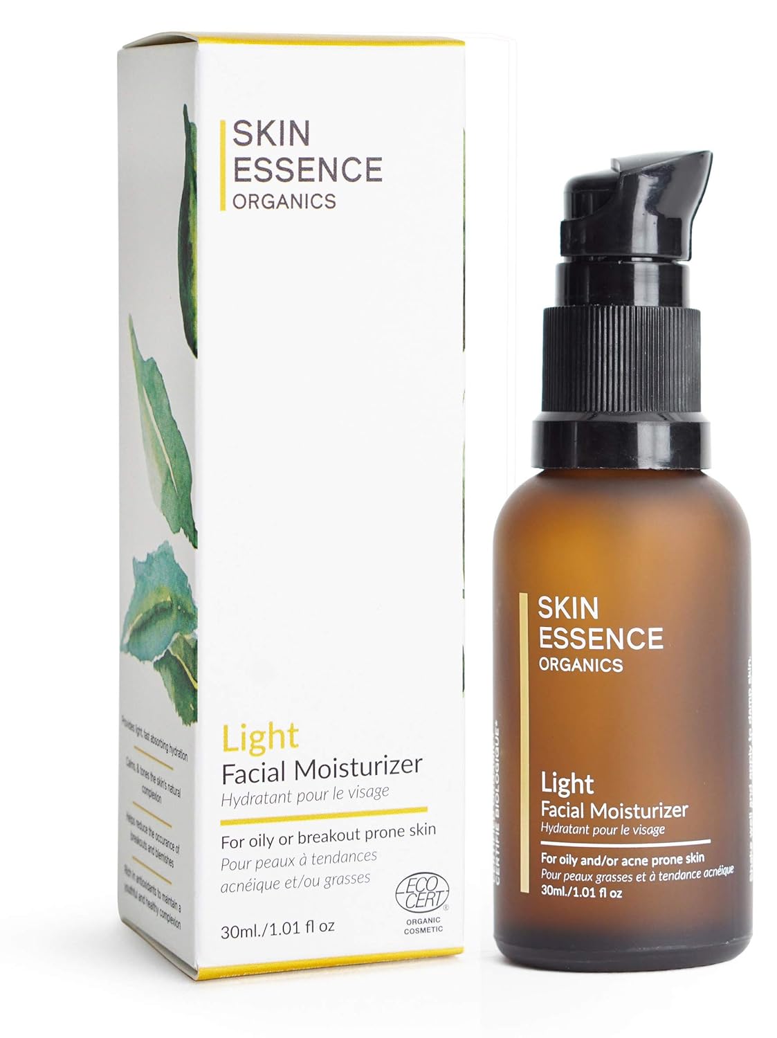 Skin Essence Organics Facial Moisturizer - Light