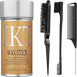 Bastão de Cera para Voar, Escova de Cabelo Lisa e Provocação para Volume, Pentes de Cauda de Rato para Separação