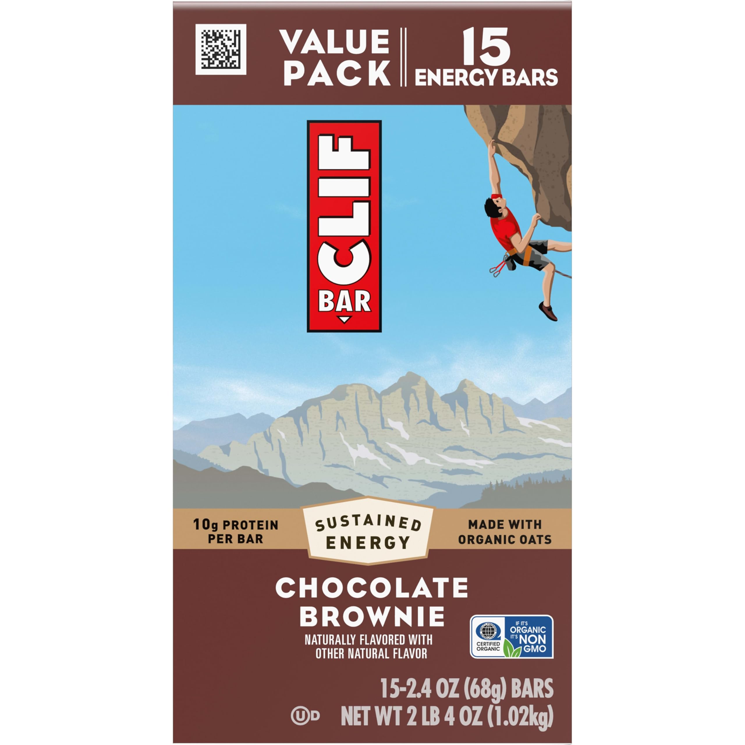 CLIF BAR Protein Energy Bars, Chocolate Brownie, 15ct — Amazon image 13