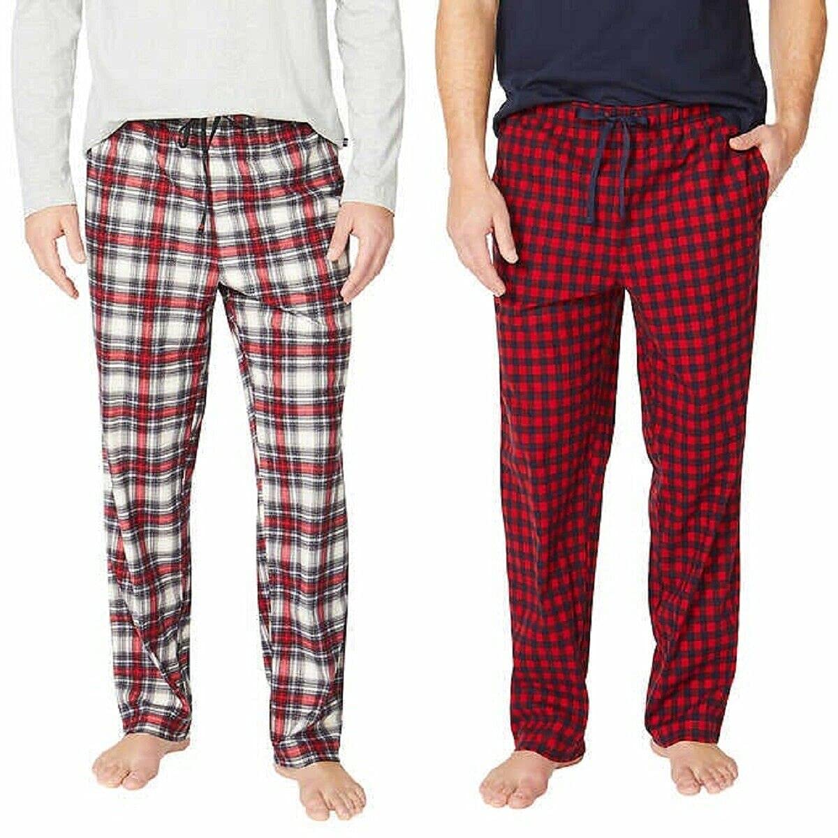 Nautica Soft Fleece Pajama Pants Set for Men - 2 Pack