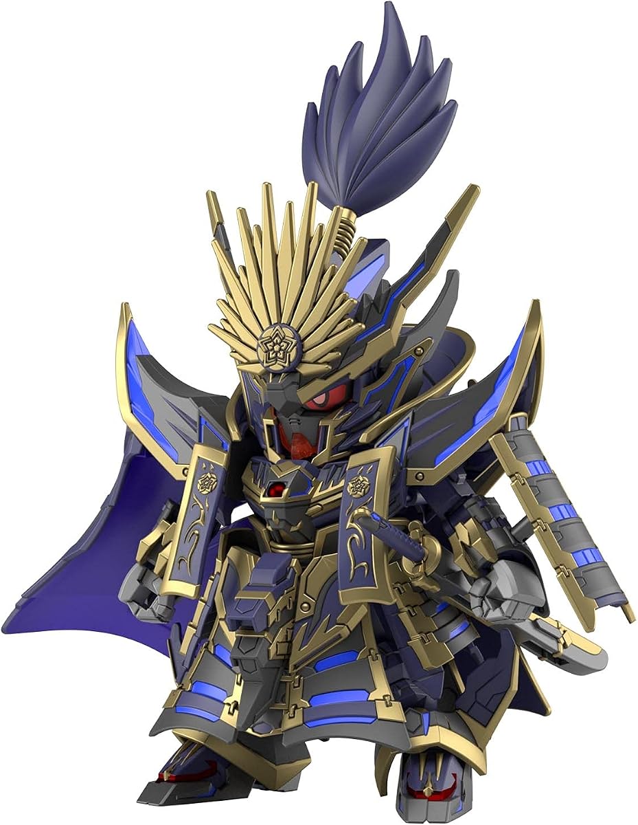 Bandai Hobby - SD Gundam World Heroes - Nobunaga Gundam Epyon (Dark Mask Ver.), Bandai Spirits Model Kit