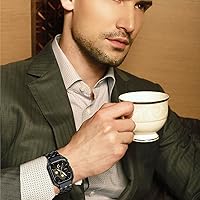 Vista 7 de HASLFM Correa de acero inoxidable con funda compatible con Apple Watch Series 9, 8, 7 (1.614 pulgadas), 6 5 4 SE3/2/1 (1.575 pulgadas), Series 3, 2