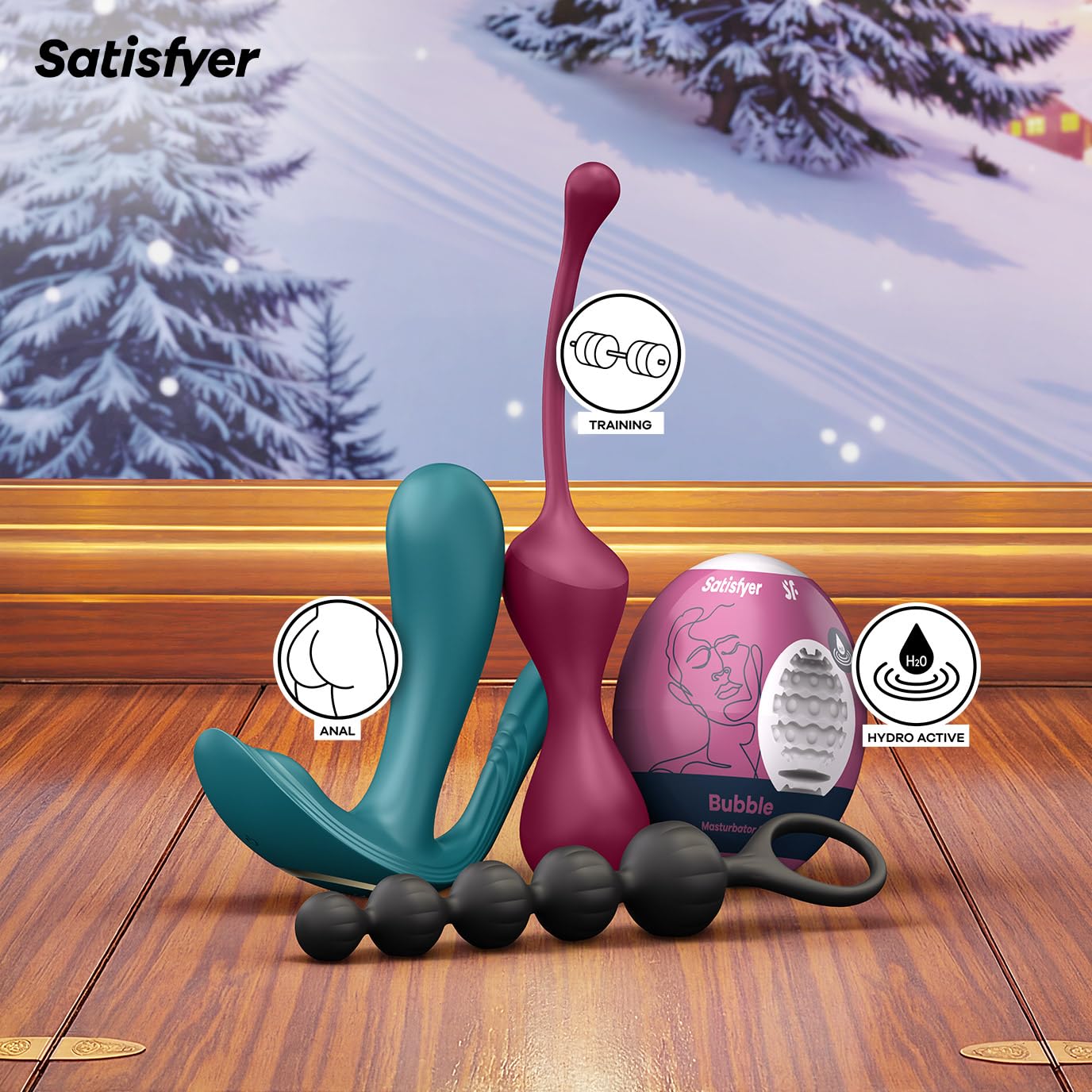 EIS Premium erotischer Adventskalender 2026 für Erwachsene Single und Paare | Sex Shop | Erotik Set
