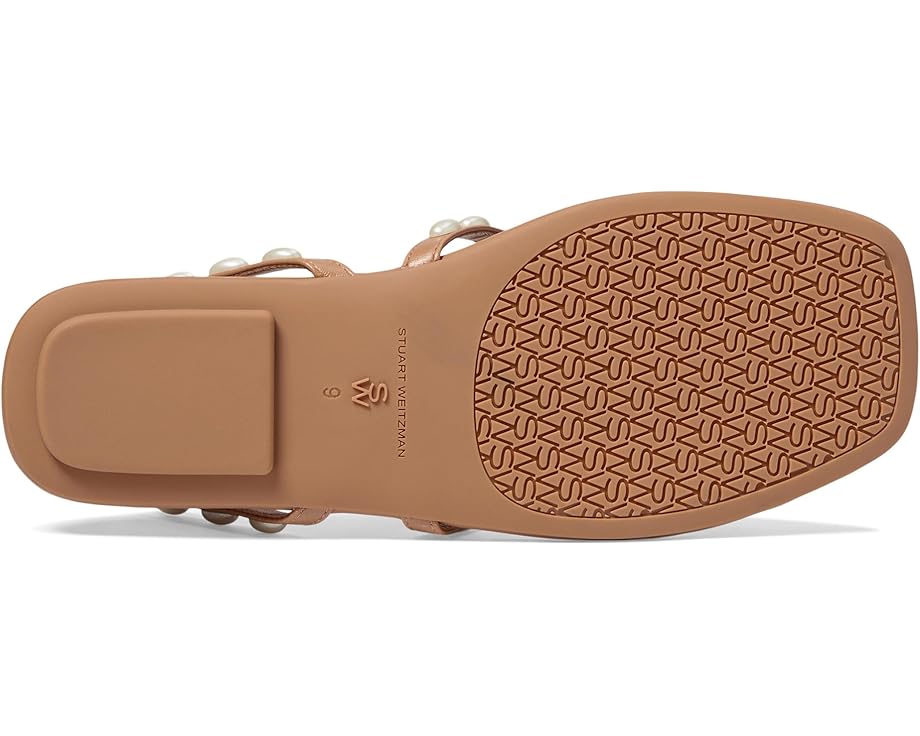 Stuart Weitzman Pearlita Flat Sandal - Bottom View