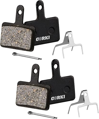 Miniatura 8 de 2 pares de pastillas de freno para TRP Tektro Shimano Deore Br-M575 M525 M515 T615 T675 M505 M495 M486 M485 M475 M465 M447 M446 M445 M416 M416 M411