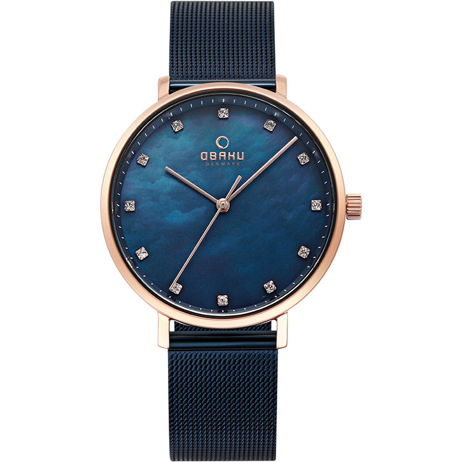 Obaku Analog Blue Dial Womens Watch-V186LXVLML (B07FMB3HX6) Amazon Price History, Amazon Price Tracker