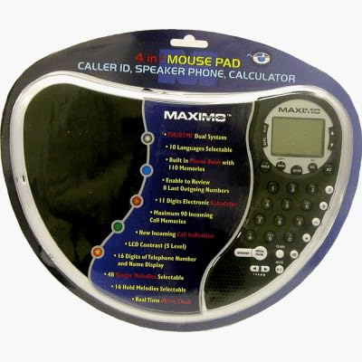 Maximo Mouse Pad Caller ID Speaker Phone
