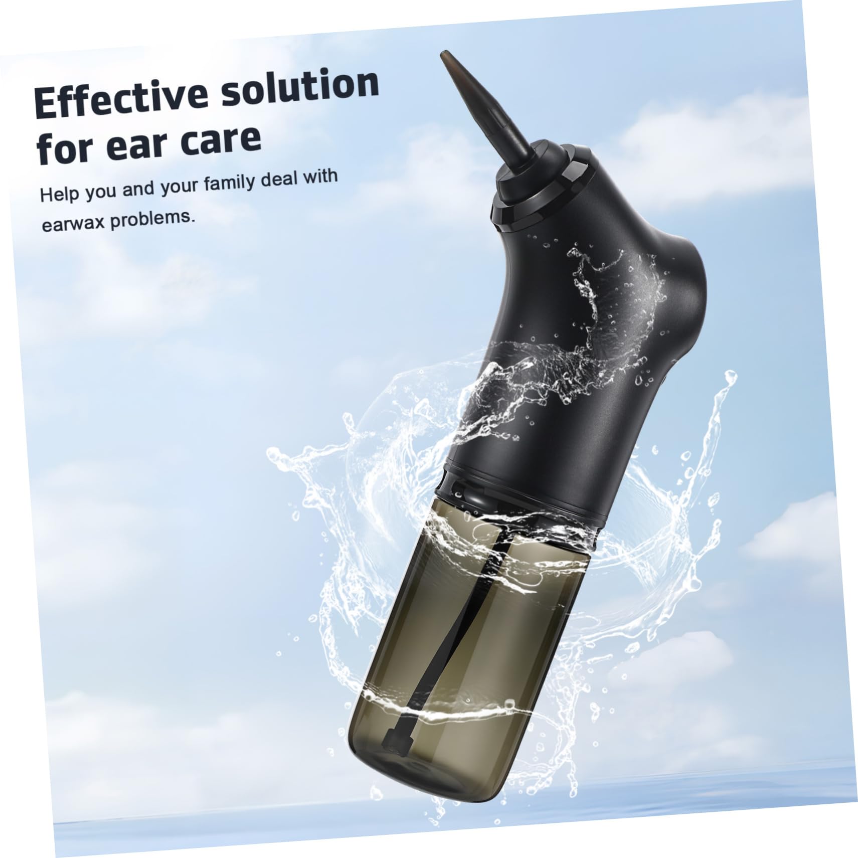 FRCOLOR Kit De Limpieza De Oídos Eléctrico Eliminador De Cerumen Lavador De Oídos Para Adultos