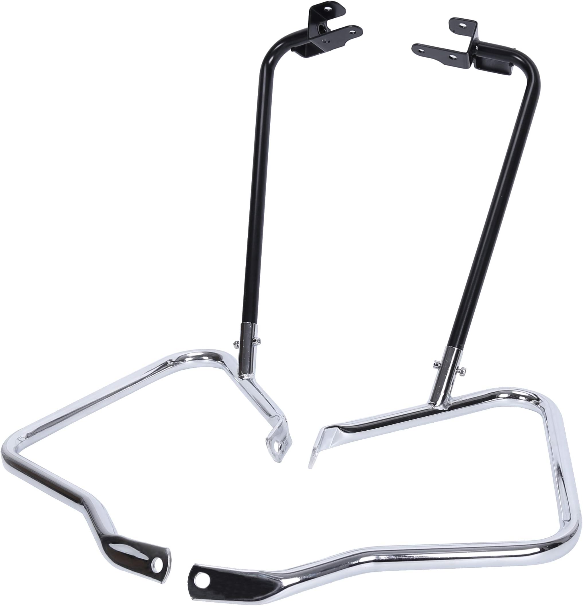 ECOTRIC Saddlebag Bracket Guard Bars Compatible with 2014