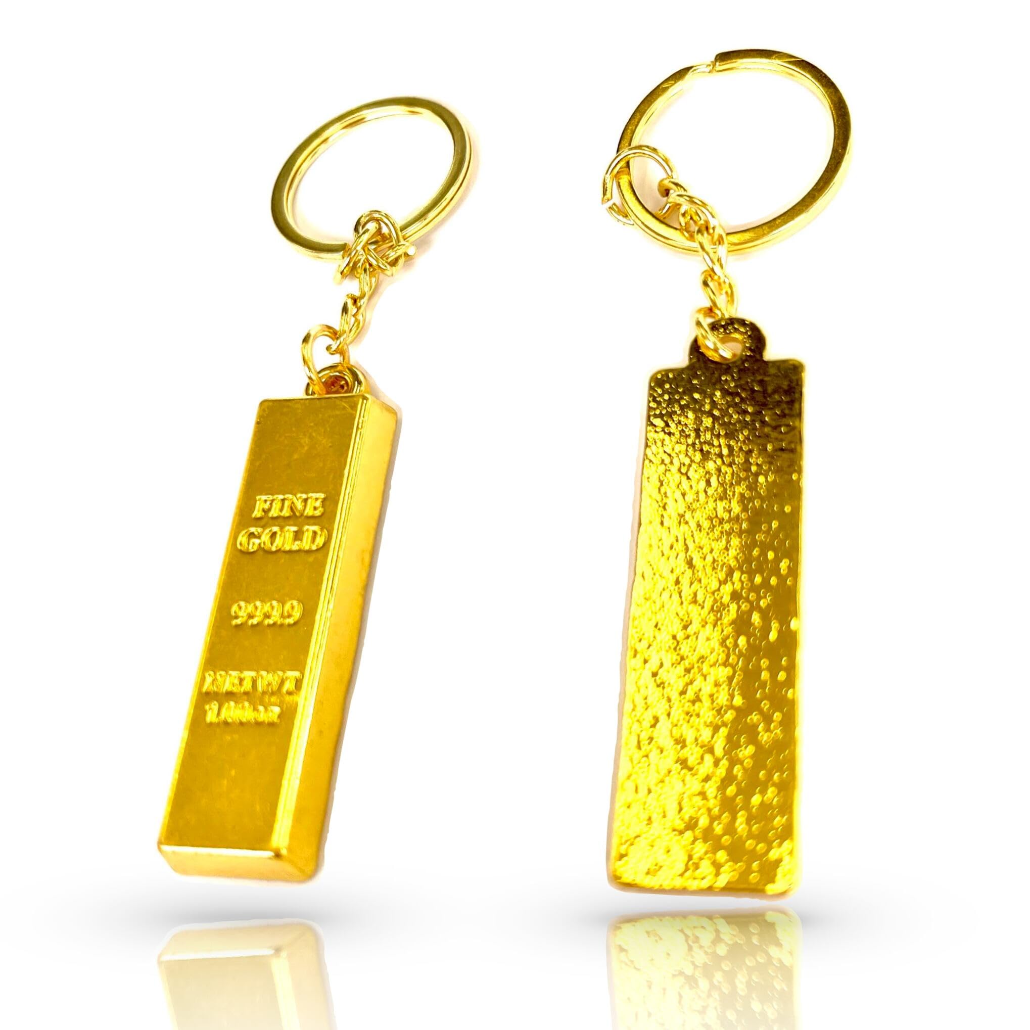 Amazon.co.jp: 【 純金 レプリカ キー ホルダー 】 1個 インゴット