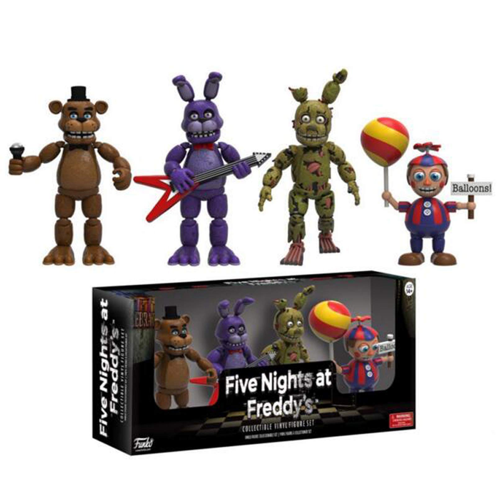 Buy FNAF Action Figures Fnaf Toys Toys Dolls fnaf sister location 4pcs/pack Toy Model 5cm Five