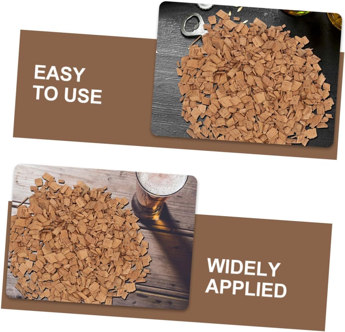 2packs French Oak Chips Wine Making Oak Chips for Home Brewing for Whiskey