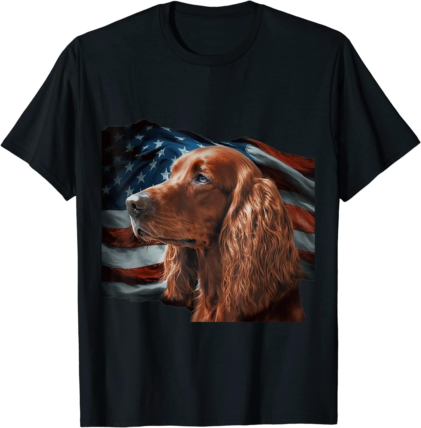 Irish Setter 4th of July - Irish Setter USAT-Shirt