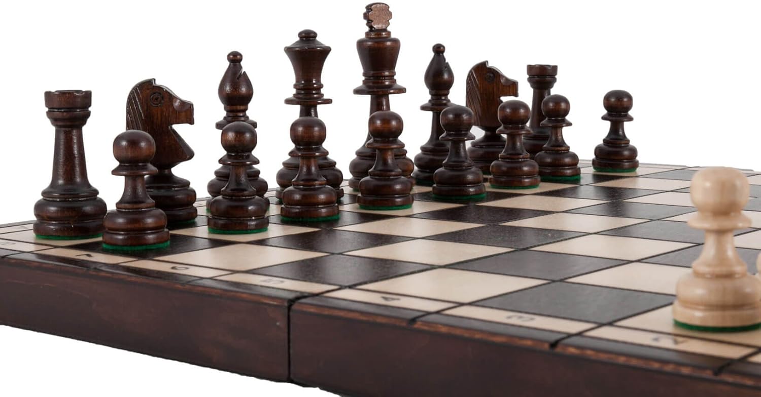 The Athens Travel Chess Set & Board