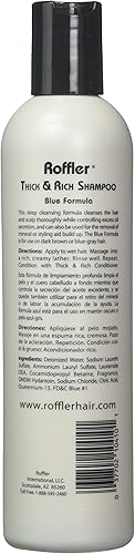 Miniatura 2 de Roffler Champú Roffler Thick & Rich Blue Shampoo 10.1oz - Champú Roffler Blue