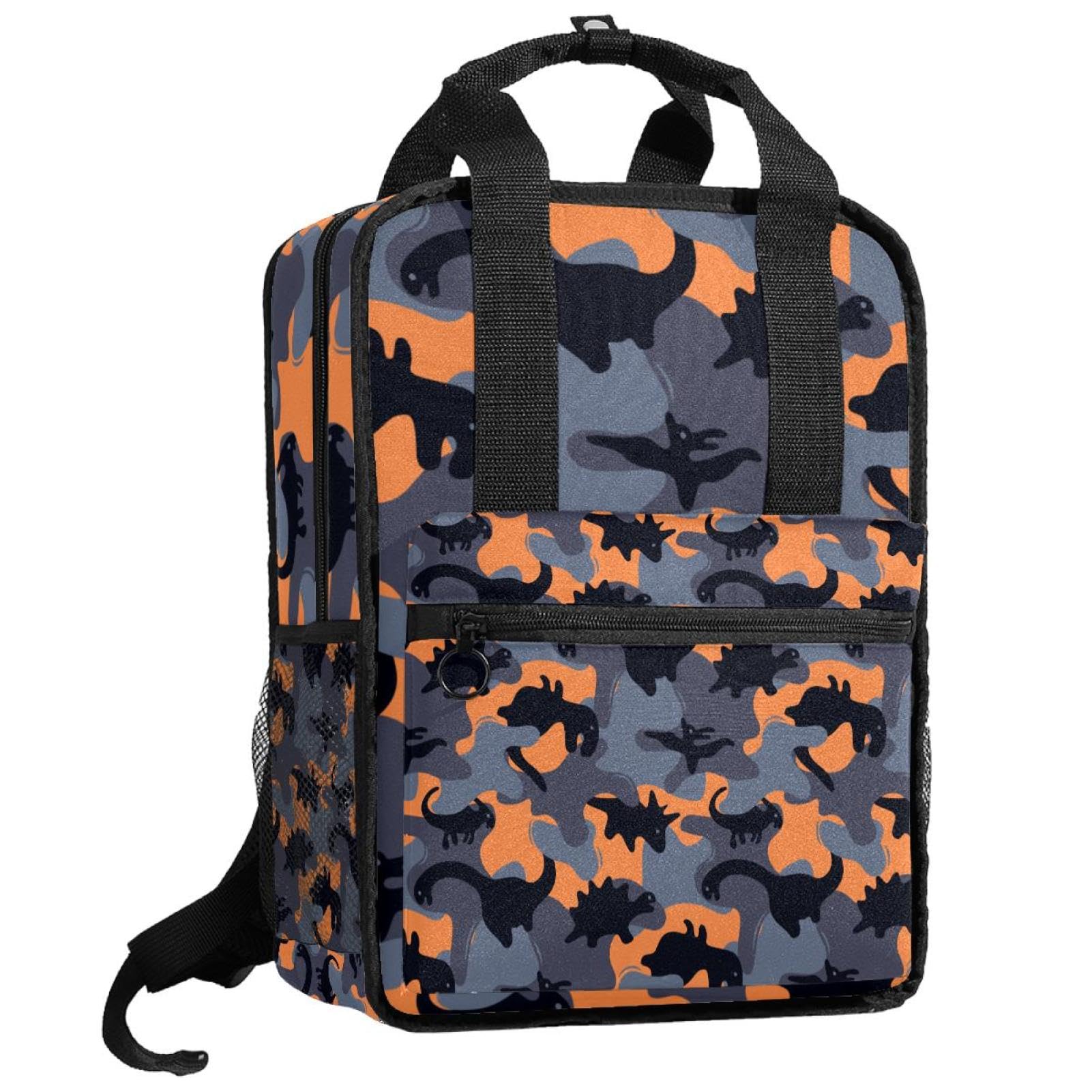 Sac à dos militaire dinosaure 35cm | Cartable imperméable et ergonomique - 8