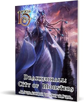 Drakkenhall City of Monsters - Paperback Black &White Role Playing Game Book