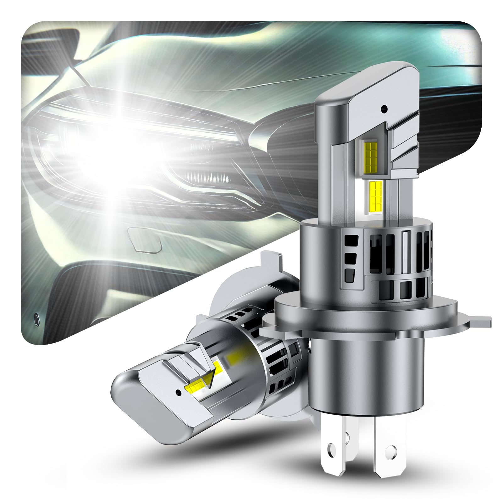 Amazon | Torchbeam 【30000ルーメン爆光＆99%車種対応】h4 LEDヘッド