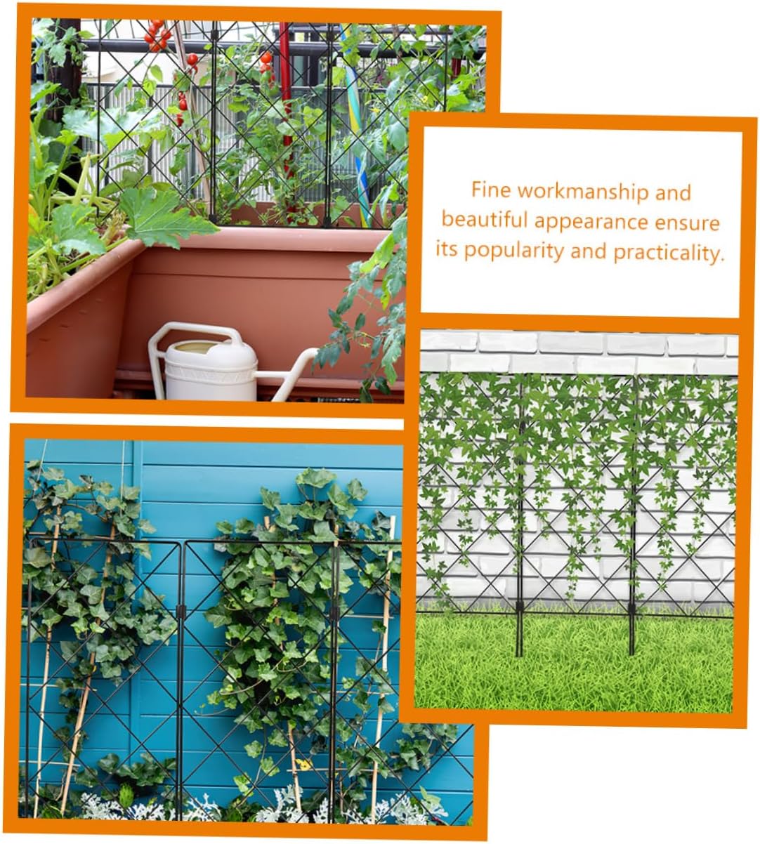 HANABASS 2Pcs Plant Trellis Garden Support for Climbing Plants Outdoor and Indoor Gardening Tool for Tomatoes Vines and More for Garden Enthusiasts