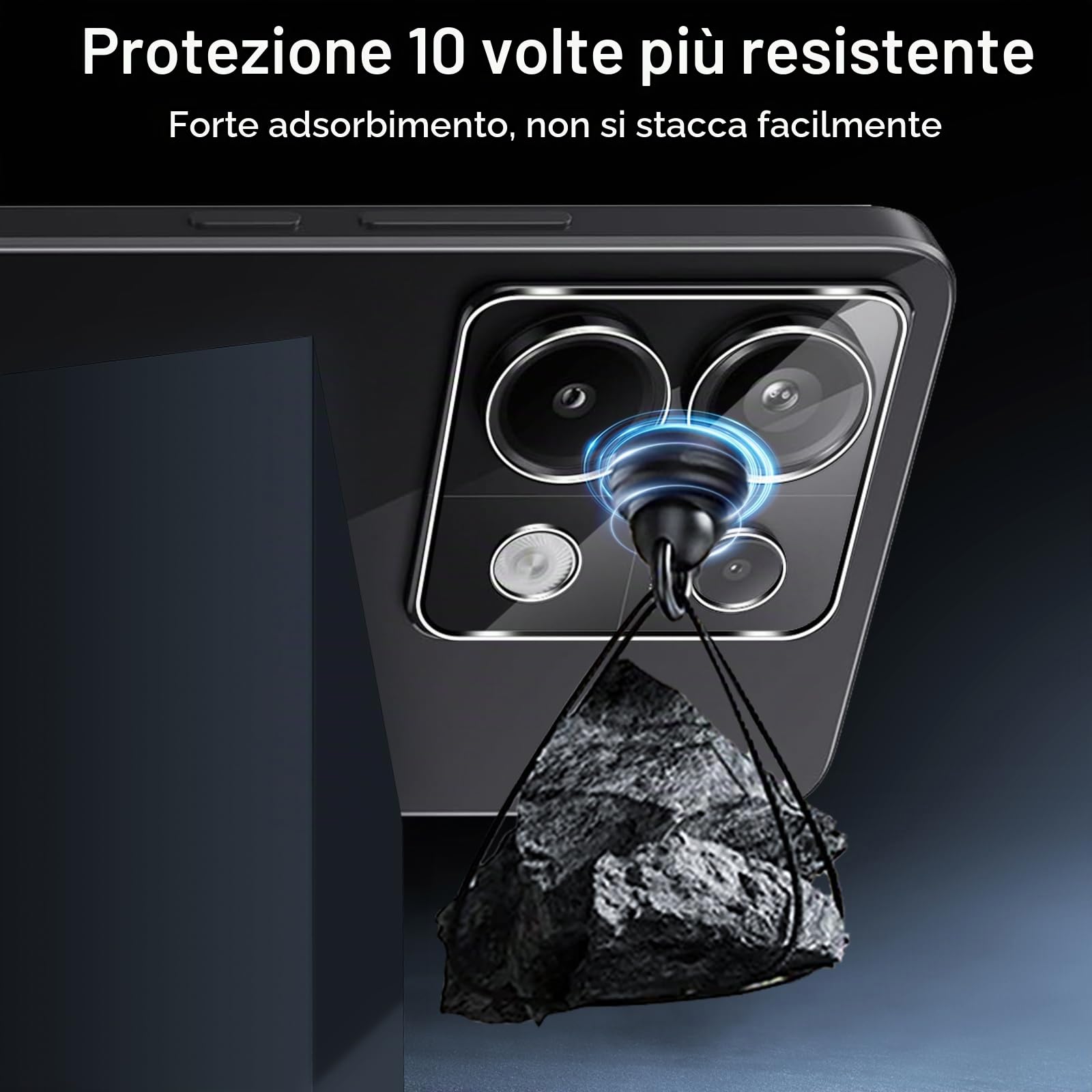 Xunzii 3 Pellicole In Vetro Temperato 9H Per Fotocamera Xiaomi Redmi 15 4G – Trasparenti E Anti-Graffio - 3