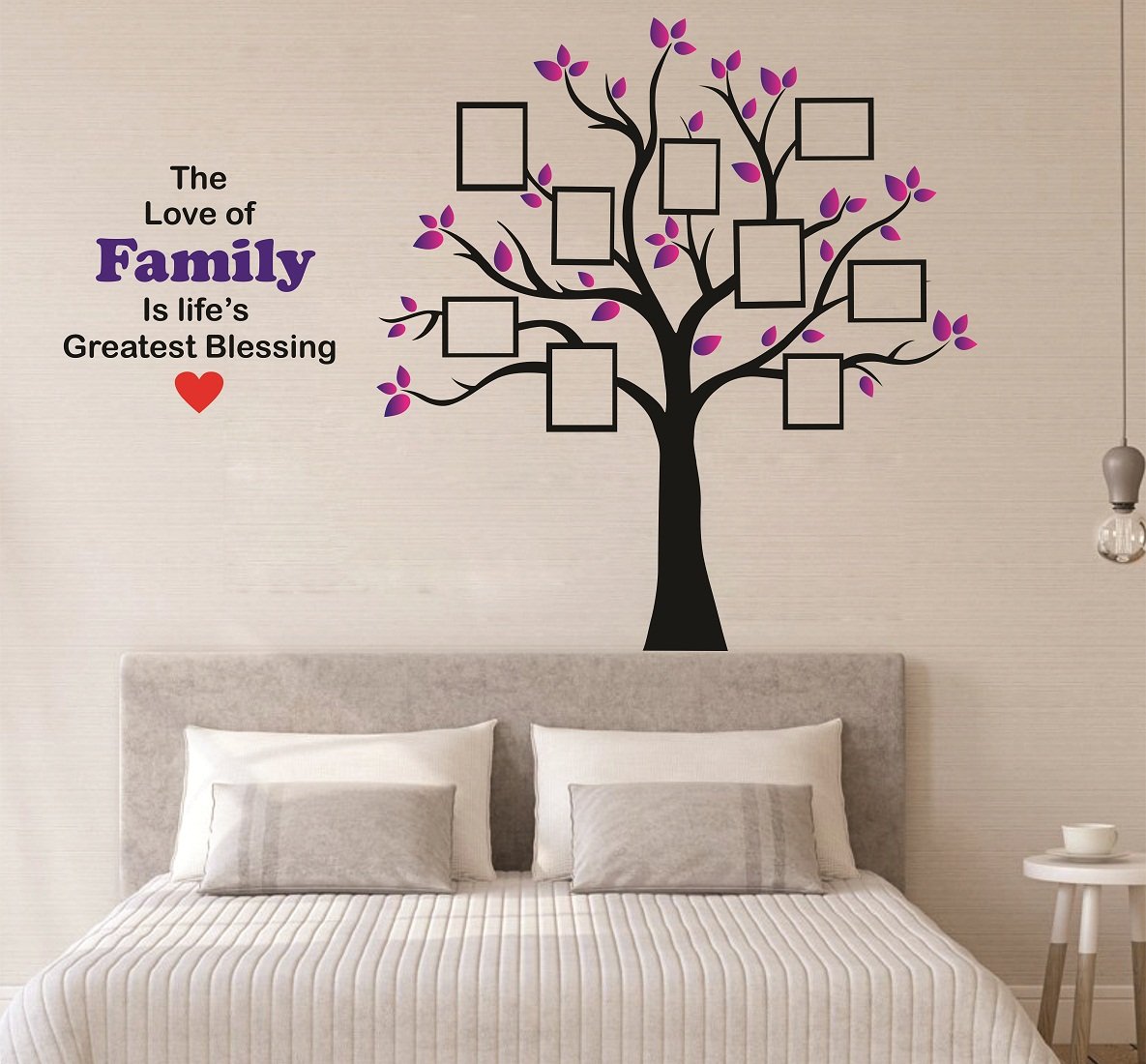WALLSTICKY Family Tree and Love of Family Quote Sticker-image-8