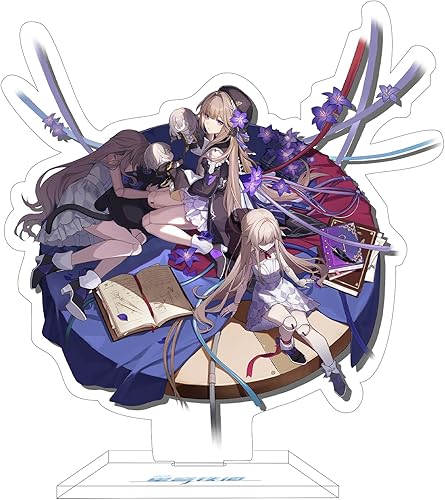 Rainteam Honkai Star Rail - Figura de soporte de acrílico para decoración de personajes (Herta)
