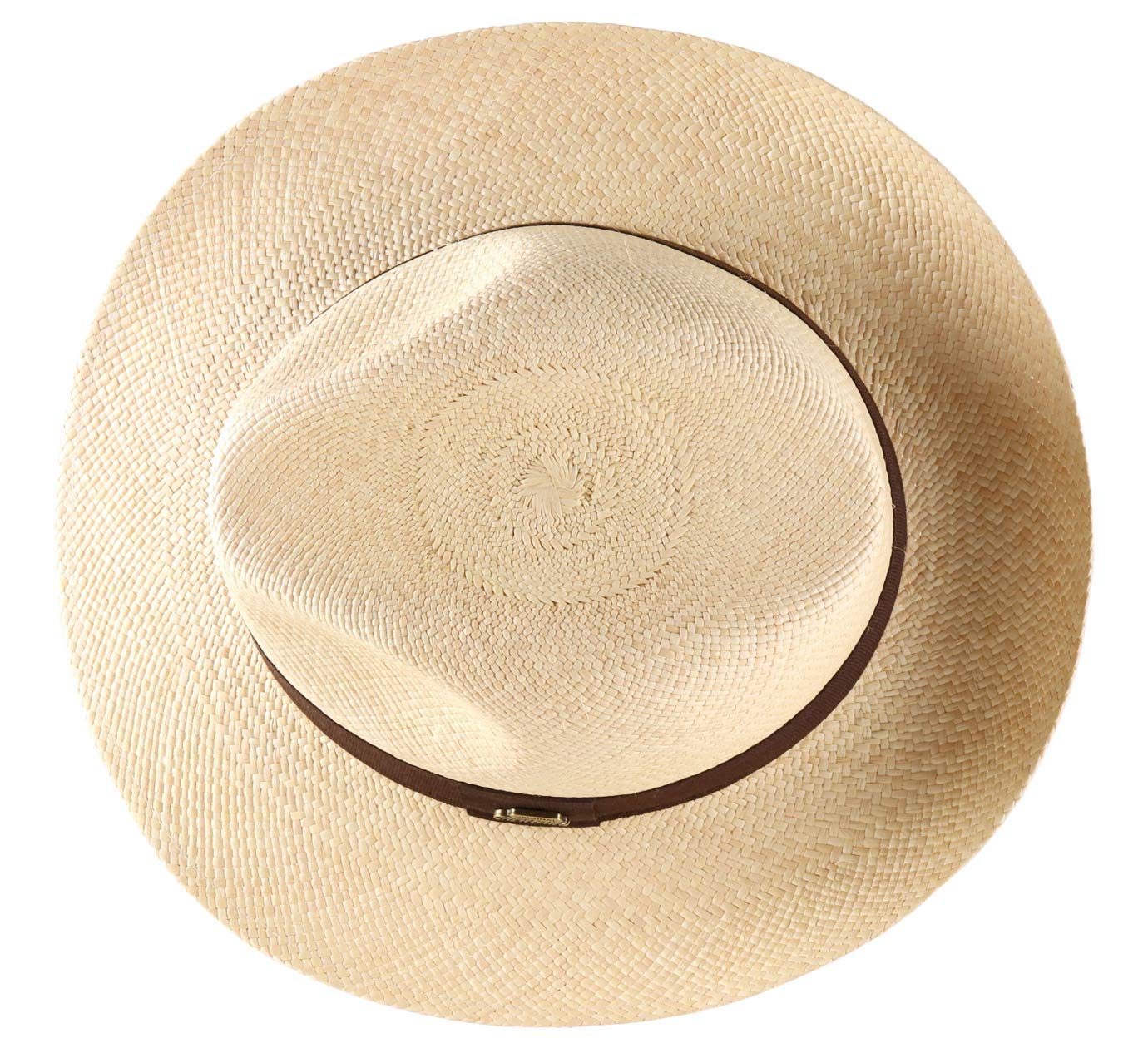 Authentique Chapeau Panama, tressage Traditionnel en Équateur Large Bord, Homme ou Femme Original Ecuador