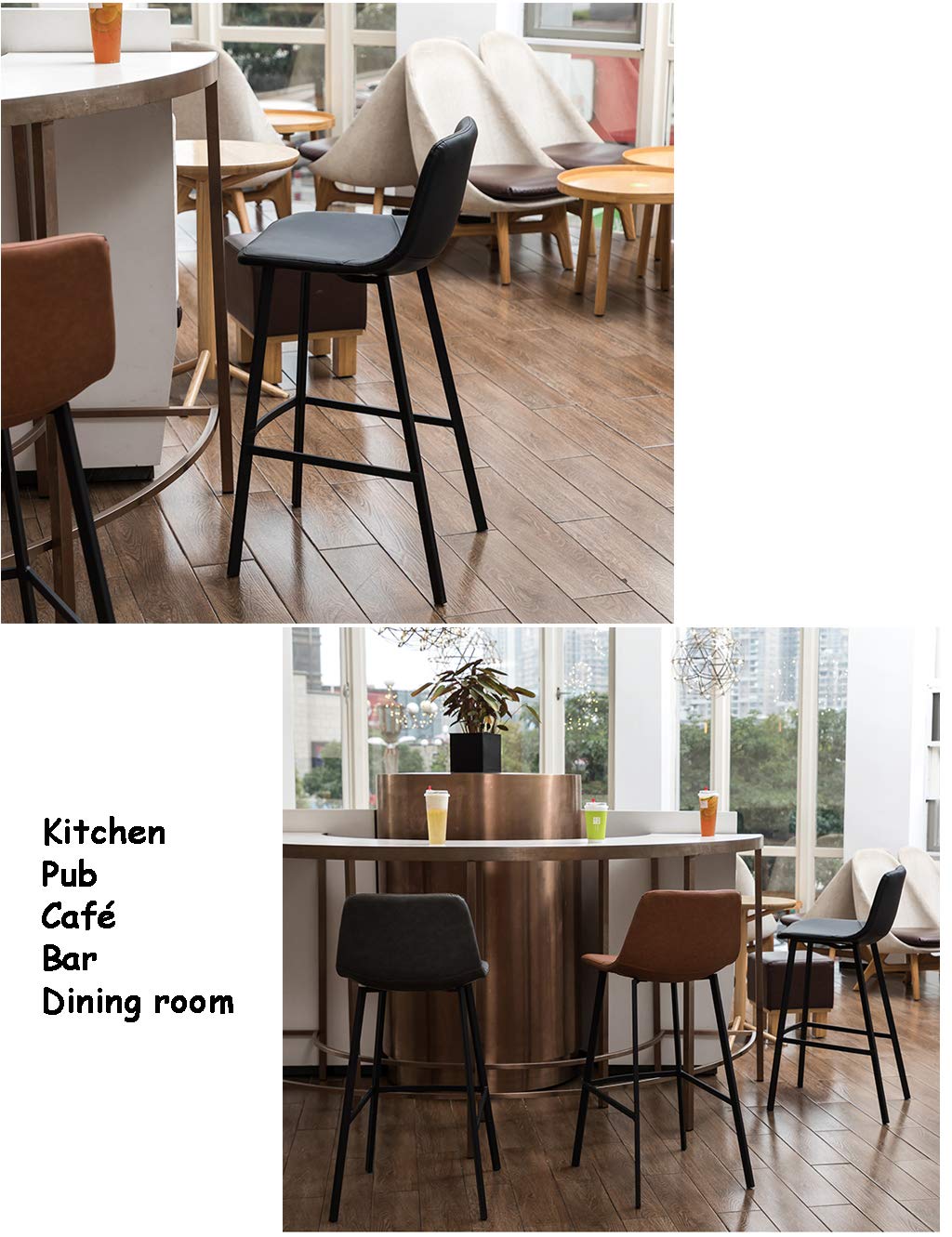 バースツール③ Amazon｜バースツール 金属製の高さフットレスト 25/29