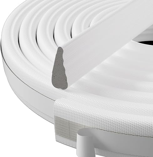 Weather Stripping Door Seal Strip, 118 inch Wedge-Shape Window Foam Seal Strip, Soundproofing, Winter Insulation Tape Strip for Frame, Noise Blocker, Door Gap Filler for Exterior