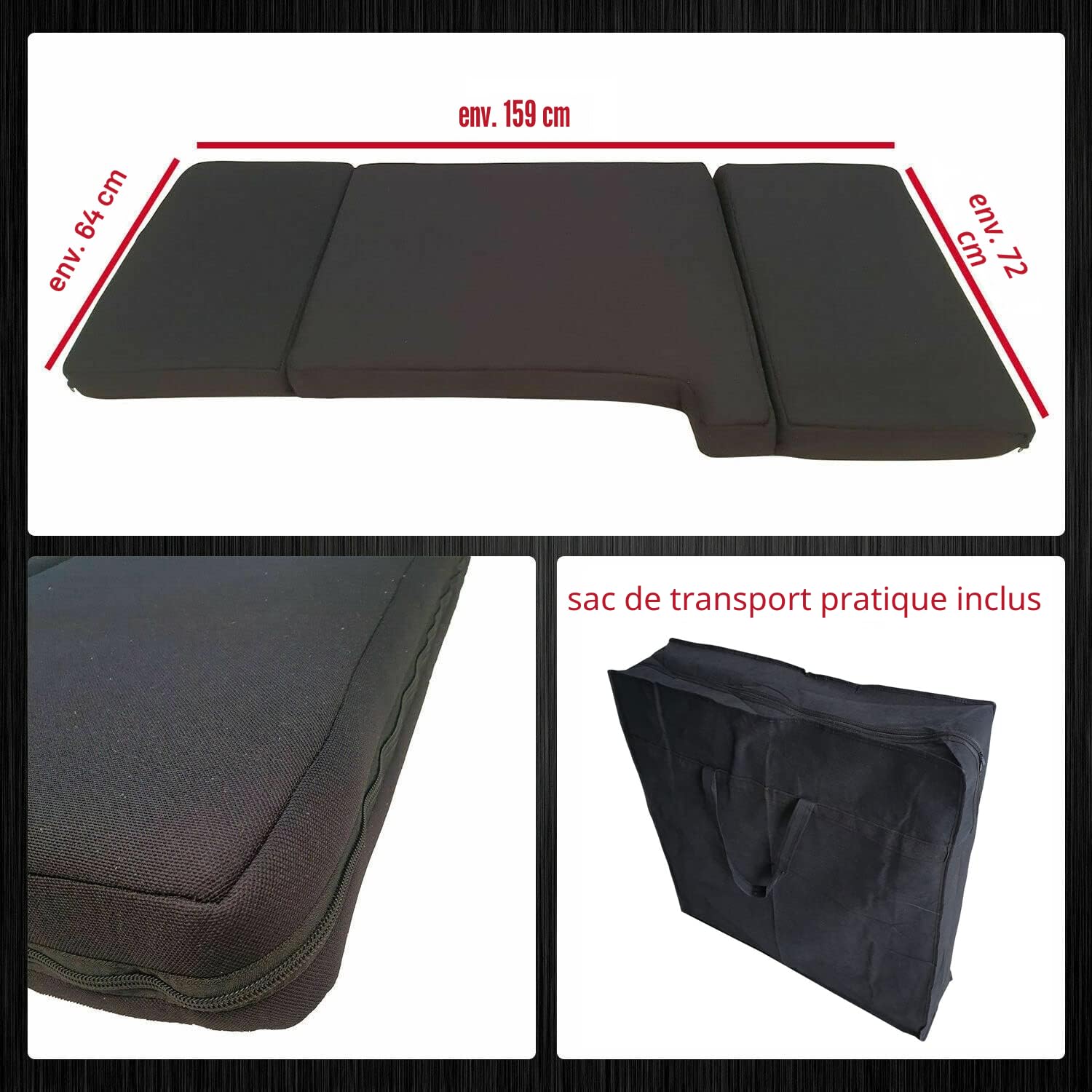 Bremer Lit d'assise, lit de Camping, lit bébé, Compatible avec Citroen Jumper, Fiat Ducato, Peugeot Boxer Type 230/244 de 1994-2006 Accessoires pour Camping-Car Lit de Camping, Accessoires pour