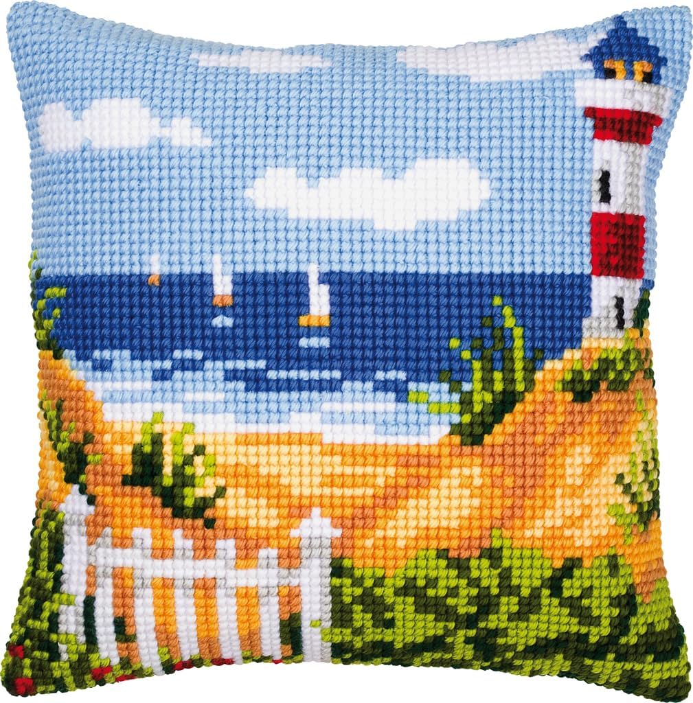 Vervaco Cross Stitch Cushion kit Seascape
