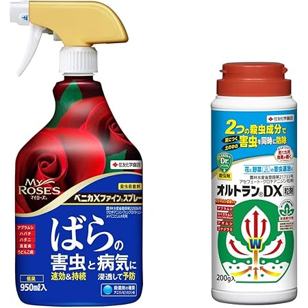 Amazon セット買い 住友化学園芸 殺虫殺菌剤 ベニカxファインスプレー 950ml 殺虫剤 オルトランdx粒剤 0g Diy 工具 ガーデン