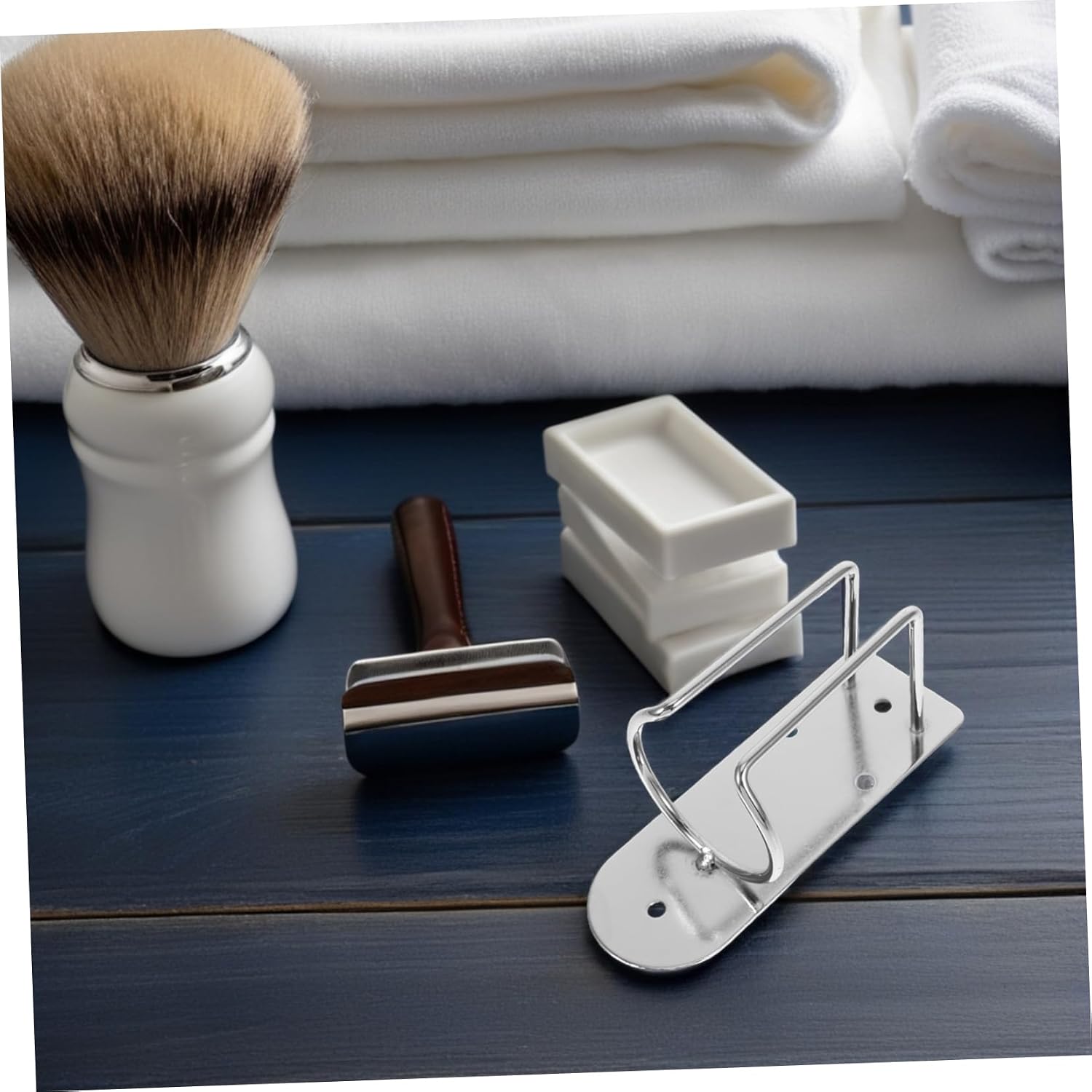 Hair Clipper Storage Rack Wall Mounted Organizer for Electric Clippers and Trimmers Stylish and Convenient Clipper Holder to Prevent Damage and Clutter Barber Stations