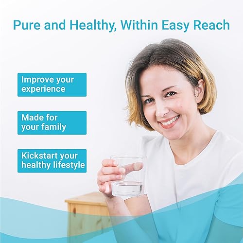 Miniatura 9 de AQUA CREST Filtro de agua compatible con sistemas de jarra y dispensador LifeStraw Home, repuesto para filtro de agua LifeStraw, reduce el cloro, 1