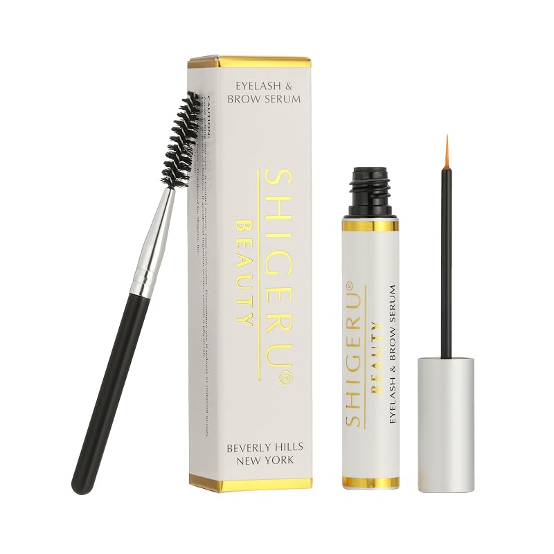 SHIGERU Sérum para cílios e sobrancelhas sem óleo, 5 mL