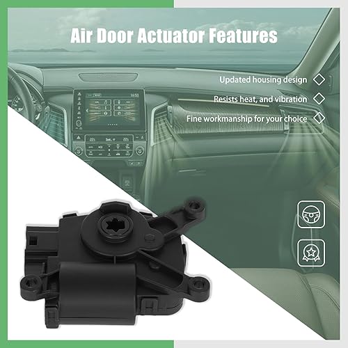 Miniatura 3 de SCITOO Reemplazo del actuador de puerta de mezcla de calentador HVAC para Q3 15-18, para Q3 14-18, para CC 12-17, para palancas de puerta de mezcla