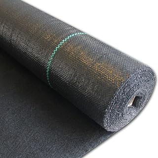 Vapor Barrier Supply -Woven Driveway Fabric 3.2oz - Commercial Landscape Fabric, Drainage Fabric, Underlayment Fabric, Fabric Under Gravel, Premium Landscape Fabric Heavy Duty (3.2oz - 15' x 50')