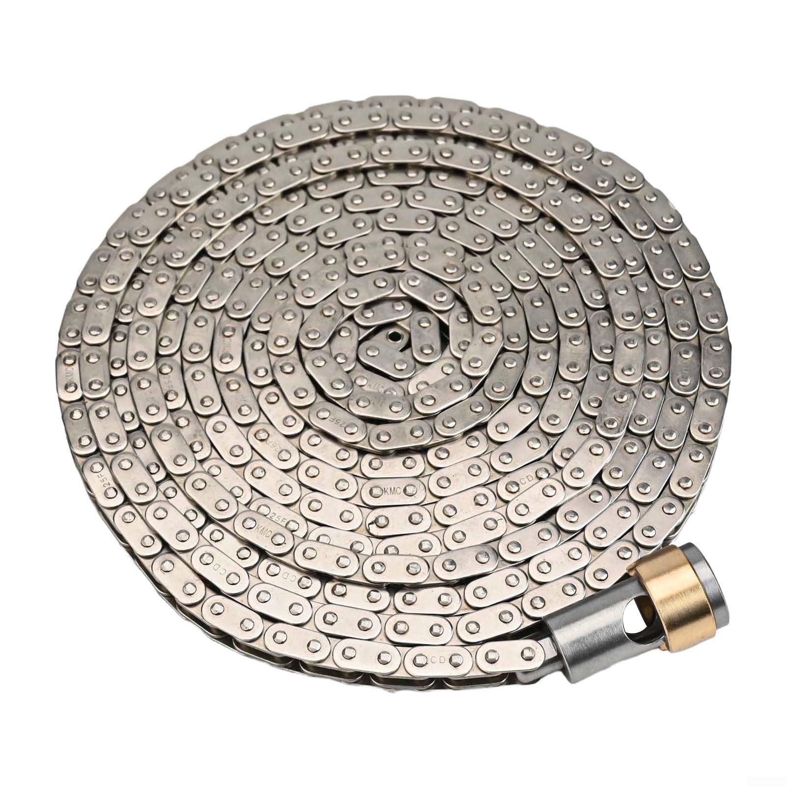 Chaîne de rechange pour rameur Concept 2 modèle C, D et E Chaîne en nickel silencieuse Expérience lisse Installation facile Ajustement parfait pour une fonctionnalité optimale
