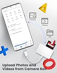 USB C SD Lecteur de cartes, Oyuiasle USB C à SD Carte pour iPhone 15 16/iPad/Mac/Laptop, Adaptateur carte mémoire USB-C/Type C pour iMac, iPad Pro Air Mini, MacBook Pro Air,Galaxy, MicroSD/SD