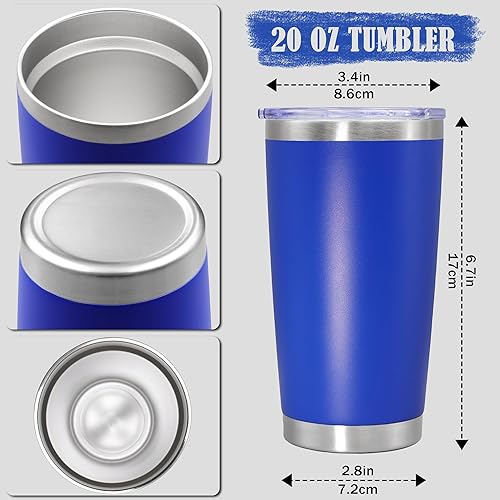 Miniatura 4 de Vaso Térmico Tumbler de Café para Viaje de 20 oz a Granel con Tapa de Acero Inoxidable de Doble Pared con Aislamiento al Vacío Tazas con