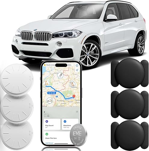 Miniatura 28 de Dispositivo de seguimiento GPS de automóvil para vehículos, 1 rastreador GPS sin tarifa mensual para el trabajo del automóvil con Find My