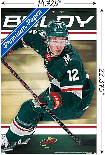 Miniatura 9 de Trends International NHL Minnesota Wild - Póster de pared Matt Boldy 23