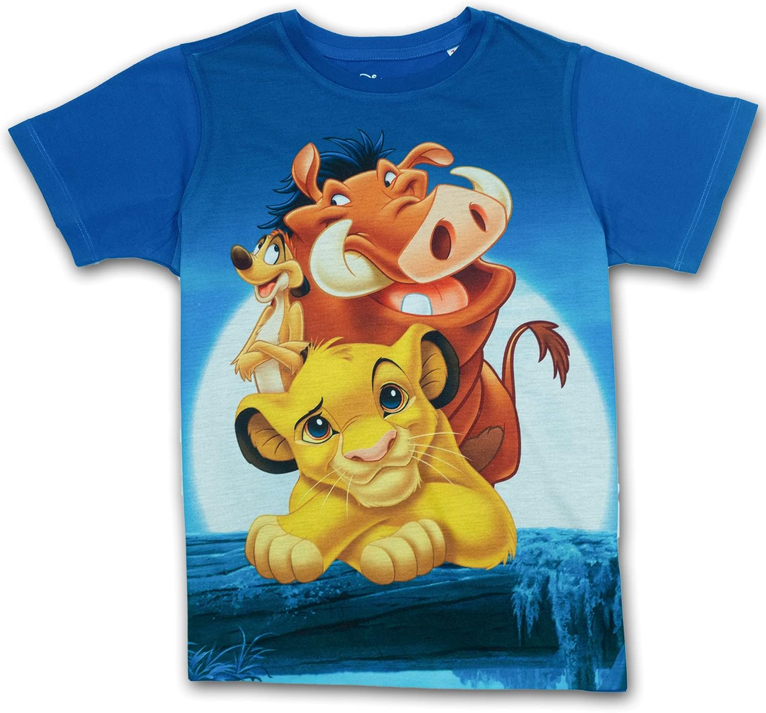 Lion King by Wear Your MindBoy's Regular Round Neck Short Sleeves T-Shirt