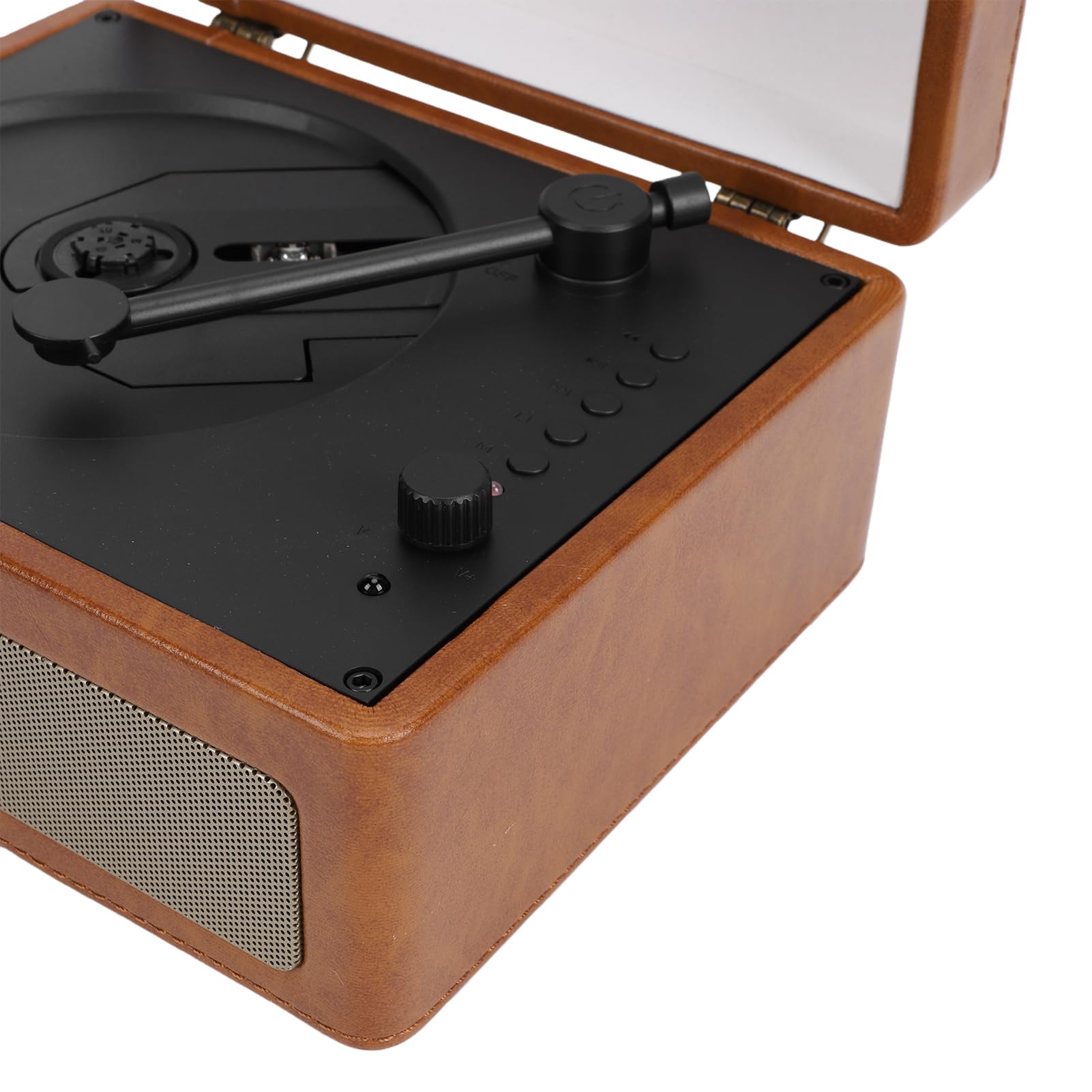 Jiawu Lettore CD retrò Bluetooth con Telecomando e Riproduzione USB per gli Appassionati di Musica Estetica Durevole Ed retrò